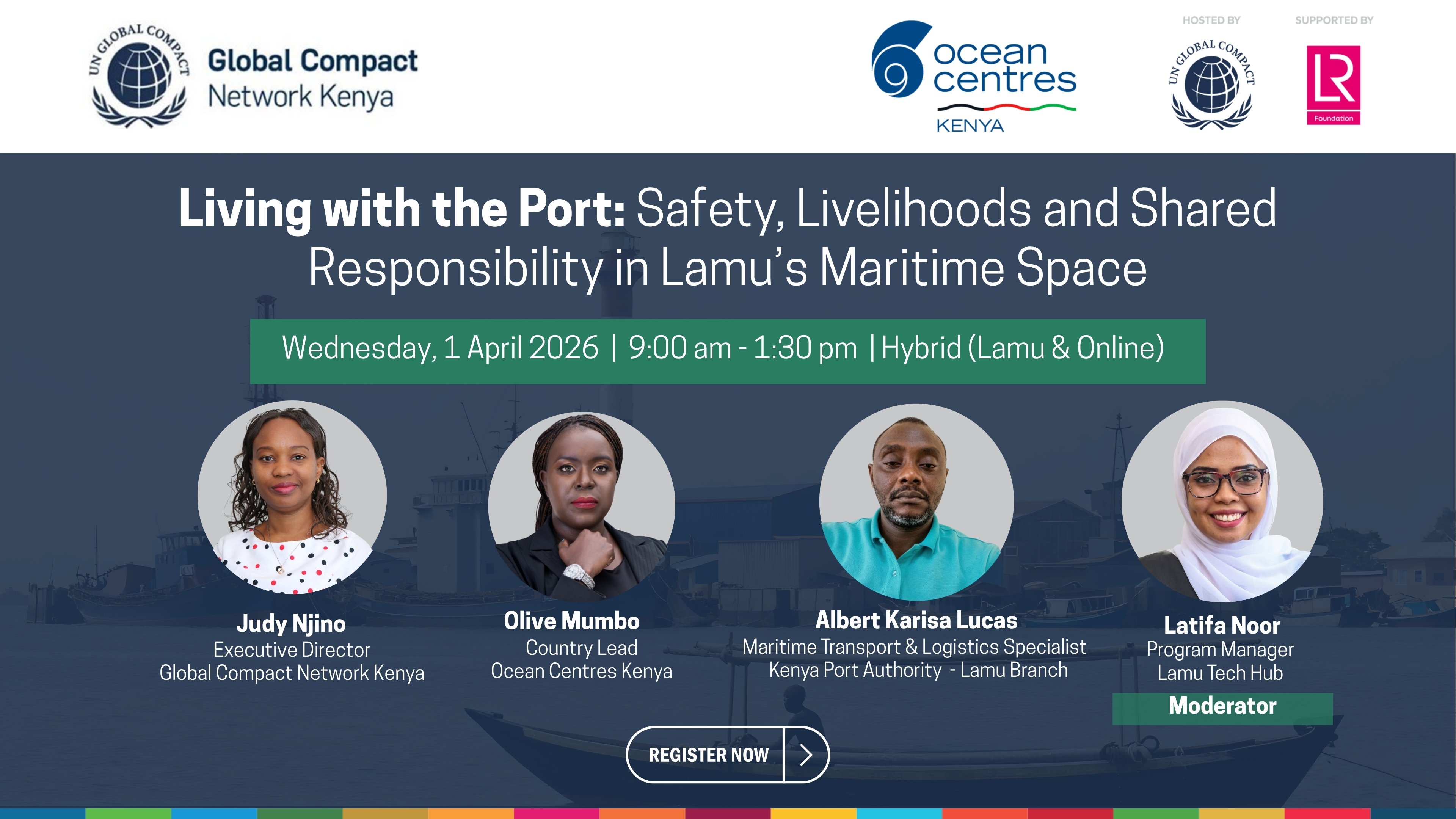 Ocean Centres Kenya Hybrid Workshop: Living with the Port in Lamu