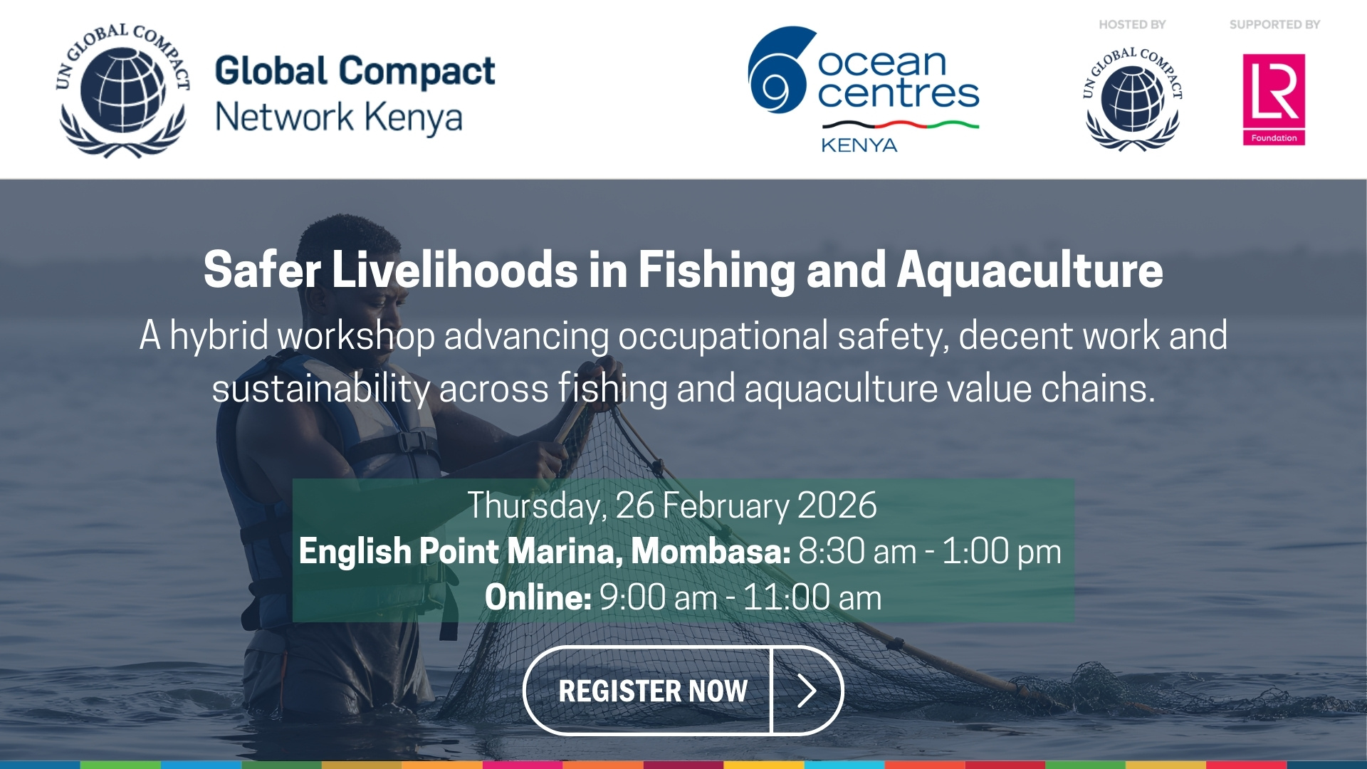 Ocean Centres Kenya Workshop on Safer Livelihoods in Fishing and Aquaculture