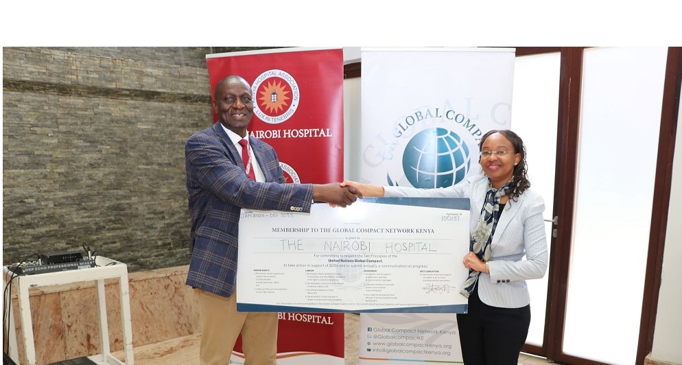 The Nairobi Hospital reaffirms its commitment to the UN Global Compact Principles 