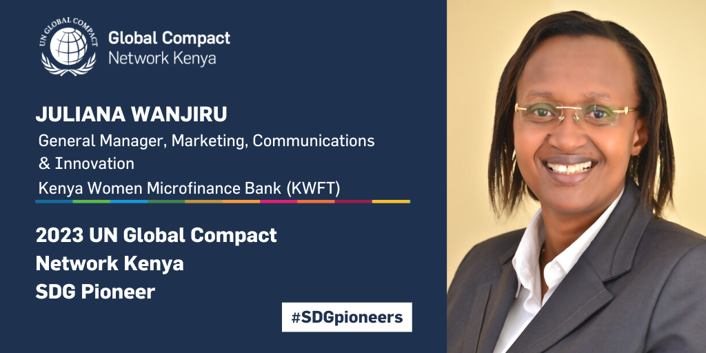 An SDG Pioneer for reduced inequalities | Global Compact Network Kenya